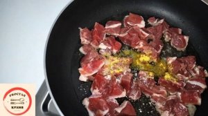 Самый простой ужин. Жареная картошка с мясом. Быстро и вкусно.