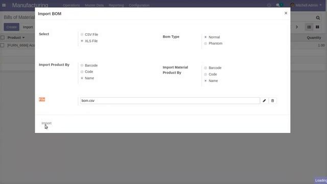 How to Import bill of materials (BOM) from Excel or CSV File | Odoo App Feature #odoo #BOM смотреть онлайн