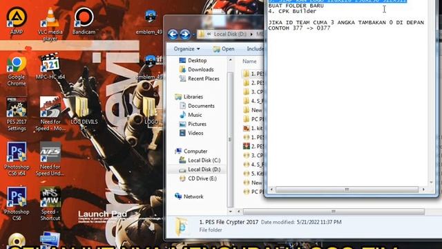 CARA MEMBUAT TIM SENDIRI DI PES 2017 GANTI NAMA TIM & LOGO | PES 2017 INDONESIA