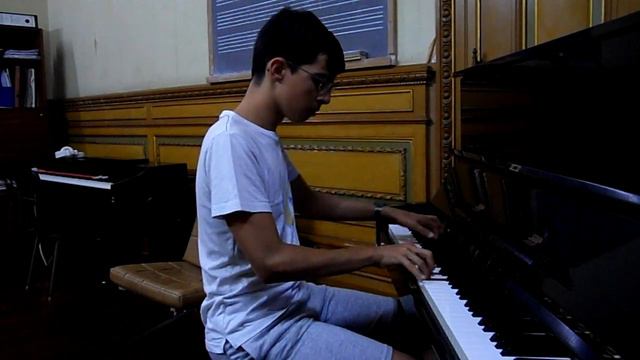 " Trovoada" F. Burgmuller ao piano Miguel Salgueiro. смотреть онлайн