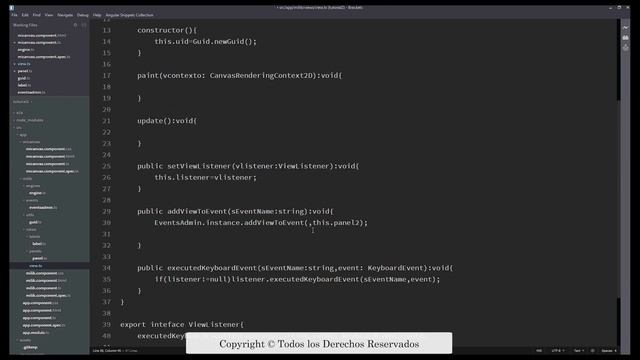 Angular Canvas Avanzado: Ejemplo Eventos Part 1 смотреть онлайн