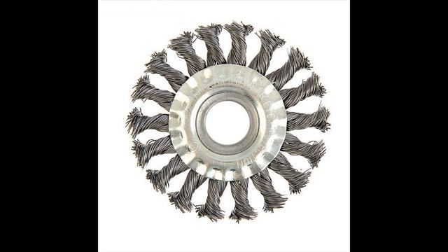 Щетка металлическая для УШМ Tundra Basic, крученая проволока, плоская, 22 мм, 175 мм смотреть онлайн