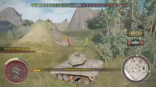World of Tanks light tank jump and kill смотреть онлайн