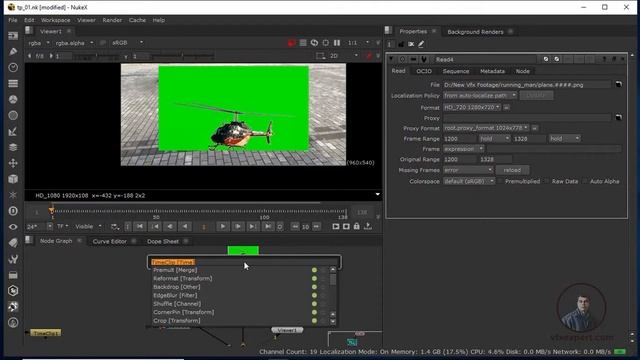 Nuke - TimeOffset And TimeClip Node In Nuke [Tips&Tricks] EPS 02 || Retiming In Nuke