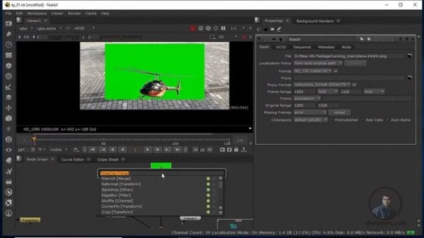 Nuke - TimeOffset and TimeClip Node in Nuke [Tips&Tricks] EPS 02 || Retiming in Nuke