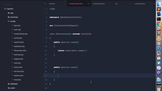 Laravel видеокурс | Google re-captcha | Каптча | часть 1 смотреть онлайн