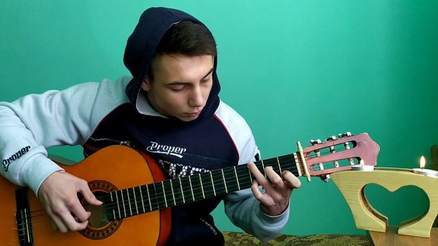 Riptide - Vance Joy кавер на гитаре фингерстайл смотреть онлайн