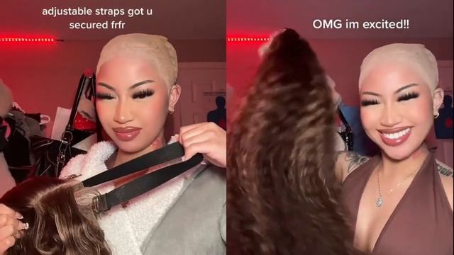 Glueless wig is def a life saver? Ready-to-wear for any occasion?? CurlyMe x @itsamtc #gluelesswig смотреть онлайн