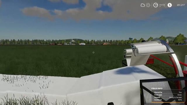 ANDERSON DLC : Orbital Silage Wrapper Hybrid X XTRACTOR - Farming Simulator 19 Gameplay смотреть онлайн