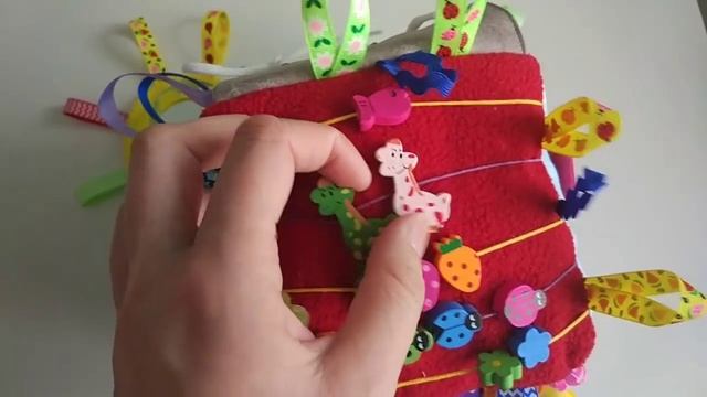 Развивающий кубик. Мягкий кубик своими руками. Видеообзор