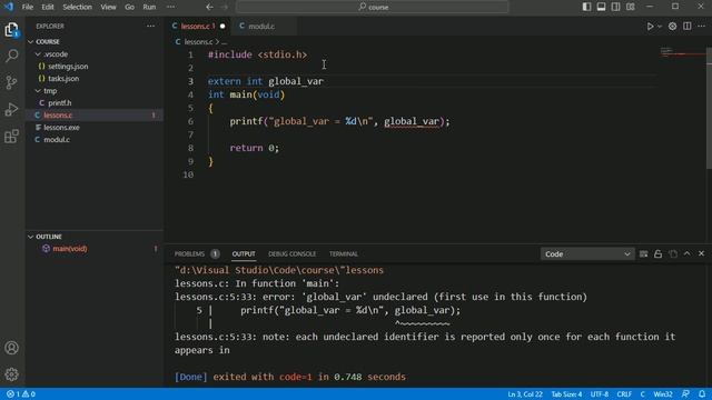 #50. Ключевые слова static и extern | Язык C для начинающих смотреть онлайн