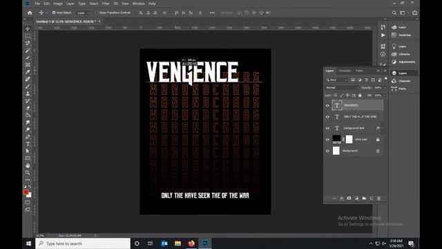T-Shirt Design - Street Wear Style - Photoshop Tutorial смотреть онлайн