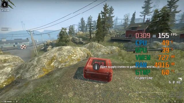 GeForce GTX 1660 ti -- Intel Core i5 9600K -- CSGO FPS Test Danger Zone смотреть онлайн