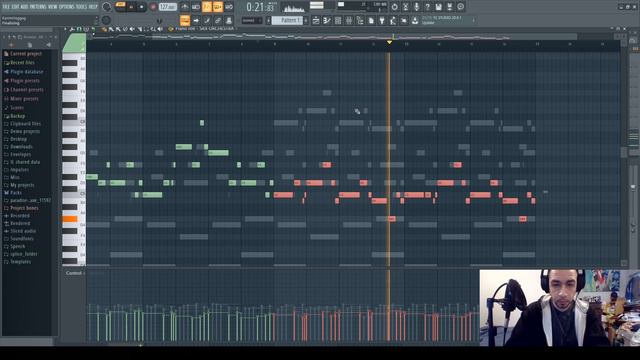 Making a FIRE Guitar / Flute beat from scratch in FL Studio смотреть онлайн