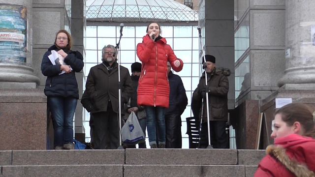 Акция патриотов Украины из Донбасса смотреть онлайн