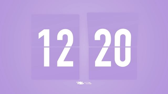 25 Min Countdown Flip Clock Timer / Simple Beeps ? ? смотреть онлайн