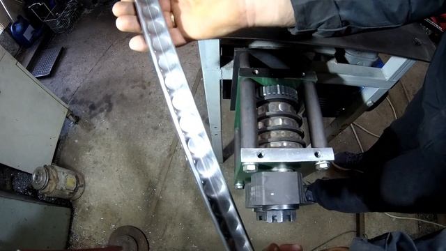 Фактурные ролики ГОРОХ для блока усиления пофильной трубы РЕЛЬЕФ ПРО