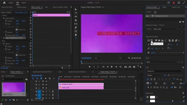 How To Create Typewriter Effect - Premiere Pro 2023 Tutorial смотреть онлайн