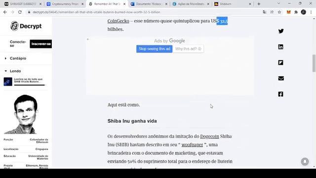 SHIBA INU HOJE Apresentou por Shytoshi Kusama e ShibArmy todas as Novidades da FASE 2💥NOVA ERA #Shi смотреть онлайн