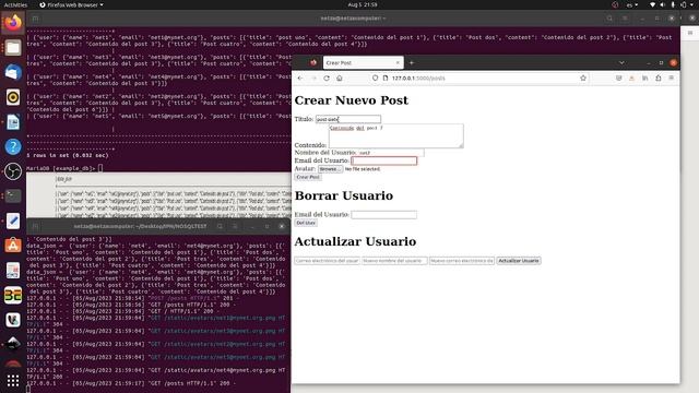 2023 08 05 21 53 50No-SQL MariaDB - Flask Segunda parte смотреть онлайн