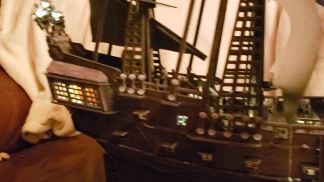 The Queen Anne's Revenge - CubicFun Ship Model Puzzle