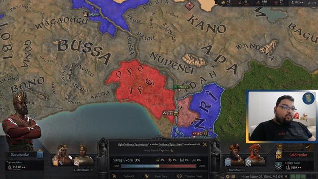 EŞİMLE COOP STRATEJİ SERİSİ / Ck3 Multiplayer Afrika Serisi - Bölüm 1 смотреть онлайн