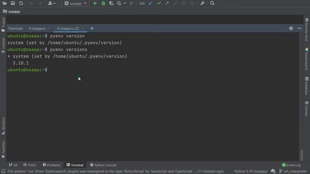 Python pyenv, установка и использование смотреть онлайн