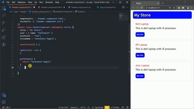 Angular Events: Mastering Event Handling in a Crash Course Step by Step in Telugu #venkateshmogili смотреть онлайн