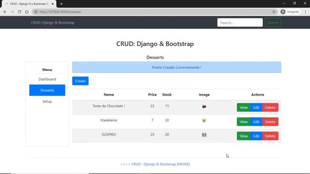 Python CRUD with Django & Bootstrap & MySQL/MariaBD смотреть онлайн