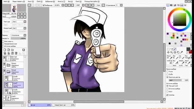 |Speedpaint|FNaF|Purple Guy смотреть онлайн