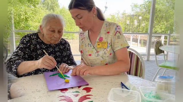 Нетрадиционная техника рисования "Мокрая бумага" смотреть онлайн