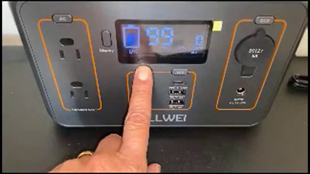 2024 Review ALLWEI Portable Power Station, 300W/Peak 600W Solar Generator 280Wh/78000mAh
