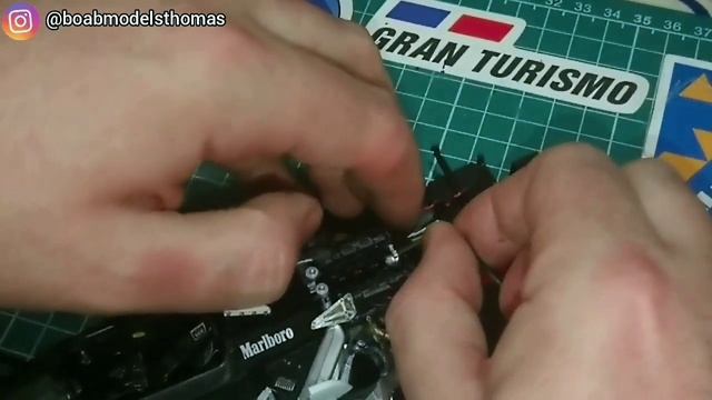 How to build the McLaren Honda Mp4/4 - Full build of Ayrton Senna's car - 1/20 Tamiya (no voiceover смотреть онлайн