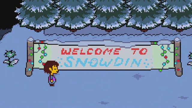 Undertale - Snowdin Town (glitched/8-bit version) смотреть онлайн