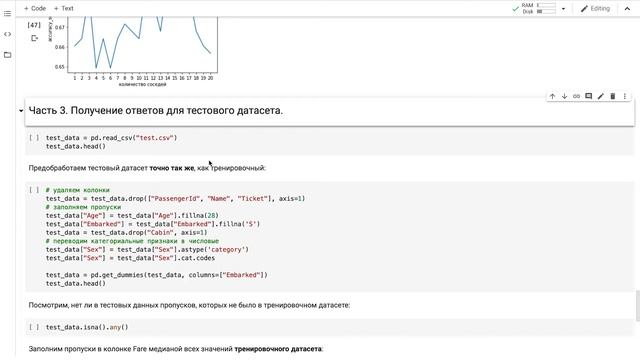 Практика в библиотеке SKLearn: обучение и подбор гиперпараметров модели // Основы машинного обучени смотреть онлайн
