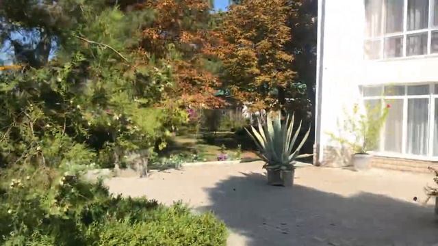 Обзор территории Пансионата Солнечный Крым /Николаевка/ смотреть онлайн