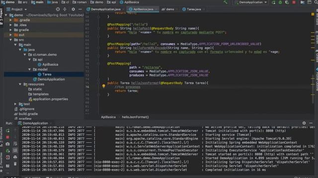 8 SPRING BOOT @POSTMAPPING PRODUCES MEDIATYPE JSON смотреть онлайн