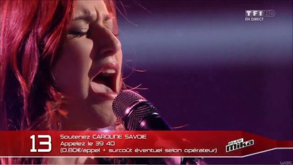 Caroline Savoie / Каролин Савуа - Pour que tu m'aimes encore (Céline Dion)