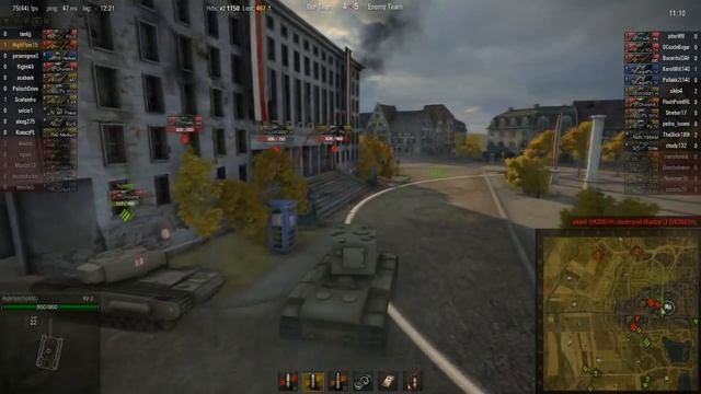 WoT Tips - Random Match #36 - KV-2 Siegfried Madness #1 смотреть онлайн