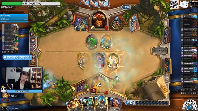 [Hearthstone] Kaynaklarını ziyan eden Warrior'un dramı смотреть онлайн