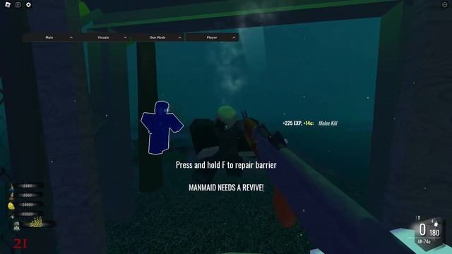 Michaels Zombies Script GUI | Aura Damage | ESP | Infinite Jump смотреть онлайн