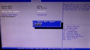 Secure Boot как включить как отключить