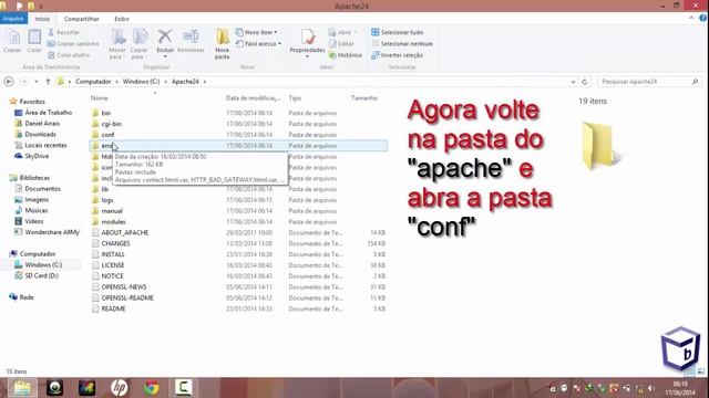 Instalar e configurar o Apache 2.4.9 e o PHP 5.5.13 no windows 8 смотреть онлайн
