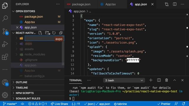 Simple Sign in Page with React Native Expo Part 1 смотреть онлайн