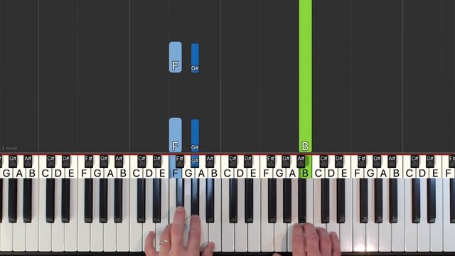 Chopin Prelude in E Minor Op. 28 No. 4 - Piano Tutorial MEDIUM смотреть онлайн
