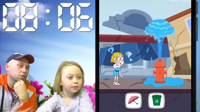 Попали в мир динозавров во время прохождения игры Спасти девушку. Повернули время вспять... смотреть онлайн