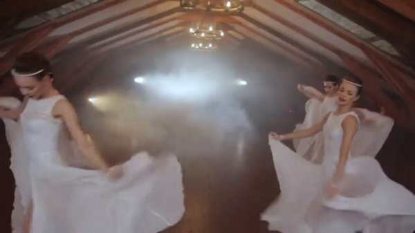 Ballerines show  - Балерины в белом! Потрясающий нежный номер!