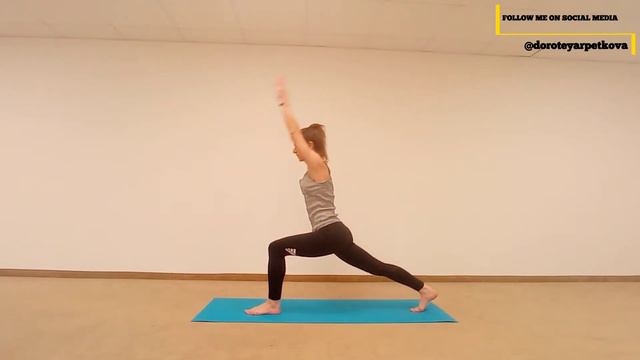 Full Body Fat Burning Yoga Workout - Intermediate level - Abs , Legs , Hips , Arms , Waistline смотреть онлайн