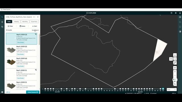 Using Planet Explorer - Create Search Area & Download a GeoJson File смотреть онлайн