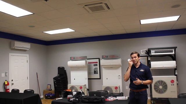 REVIEW: LG Ceiling Cassette ductless mini split смотреть онлайн